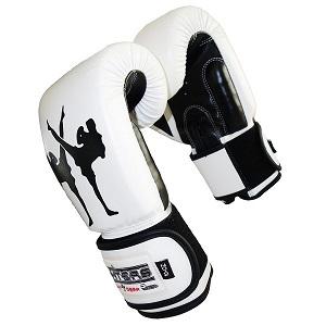 FIGHTERS - Guantes Boxeo / Giant / Blanco / 14 oz
