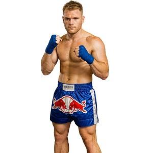 FIGHTERS - Muay Thai Shorts / Bulls / Blau / XL