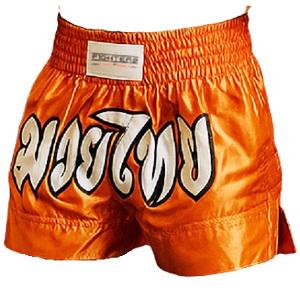 FIGHTERS - Muay Thai Shorts / Orange / Medium