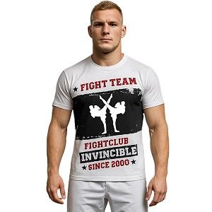 FIGHTERS - T-Shirt / Fight Team Invincible / Weiss / XL