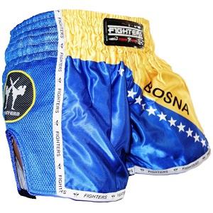 FIGHTERS - Muay Thai Shorts / Elite / Bosnien-Bosna / Small