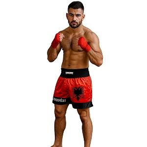 FIGHTERS - Muay Thai Shorts / Albanien-Shqipëri / Medium