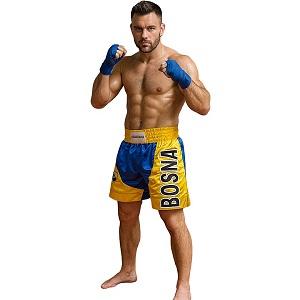 FIGHTERS - Muay Thai Shorts / K-1 / Bosnien-Bosna / XL