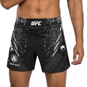 UFC Adrenaline by Venum Shorts de combat pour Hommes Authentic Fight Night / Coupe courte / Noir / XL