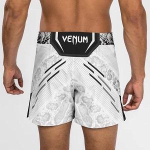 UFC Adrenaline by Venum Authentic Fight Night Men's Fight Short / Short Fit / White / Medium