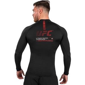 UFC Adrenaline by Venum Authentic Fight Nigh Rashguard / Manches longues / Noir / XL